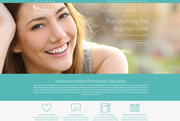 Dental Office Website Design
