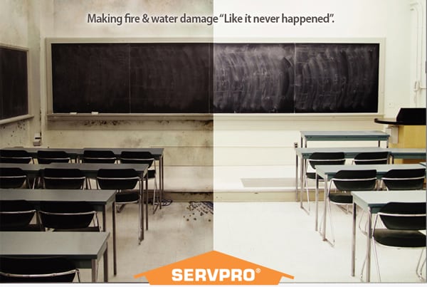 Fire Restoration Company Print Ad Design